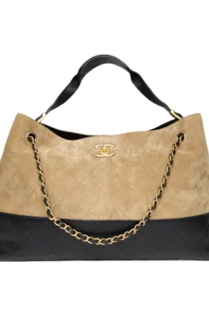 CHANEL 25A Artisan Series Tote Bag Hobo Large 40cm