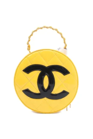 CHANEL Vintage Boite Chapeau Face-Shielding Bag