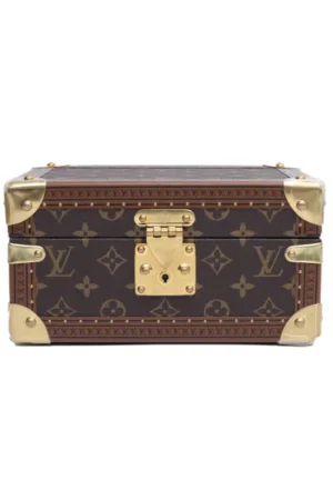 LOUIS VUITTON COFFRET TRESOR 24 Storage Box Monogram